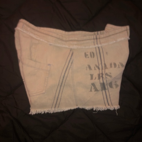 Free People “Cargo” print Shorts - Picture 4 of 6